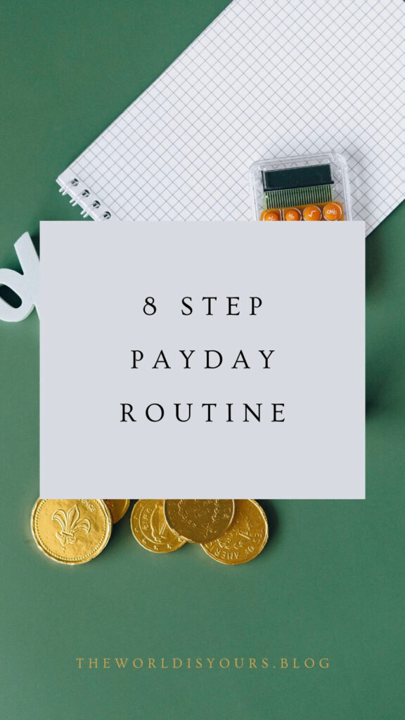 8 step payday routine 