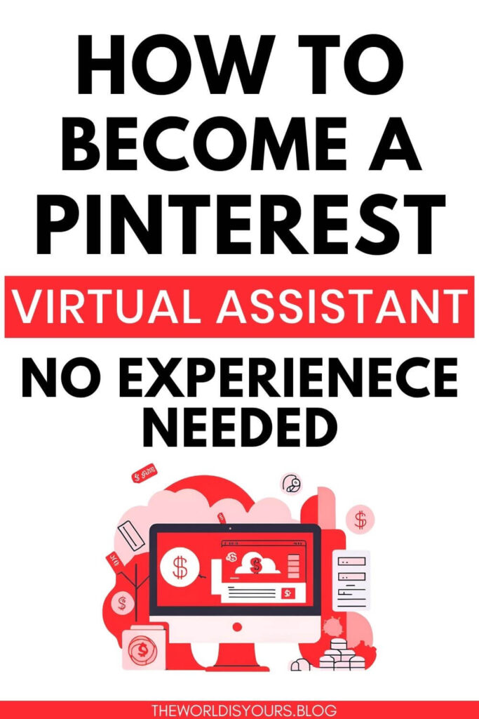 Lean how to become a pinterest VA in 9 simple steps. No experience needed