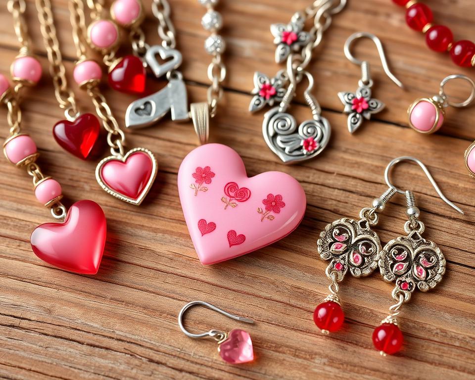 DIY Valentine's Day jewellery