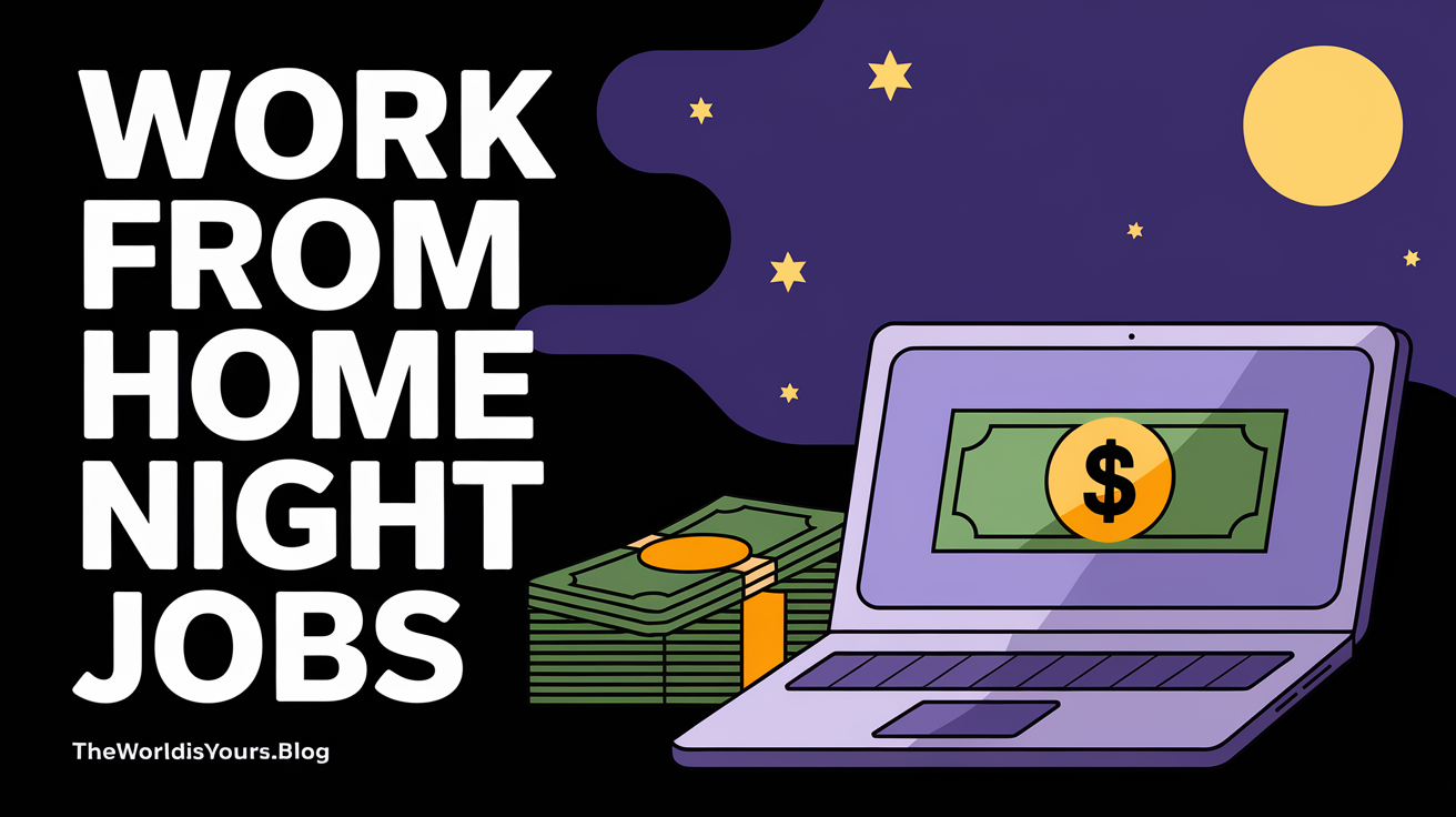 Work at Home Night Jobs that Pay $100/Hour