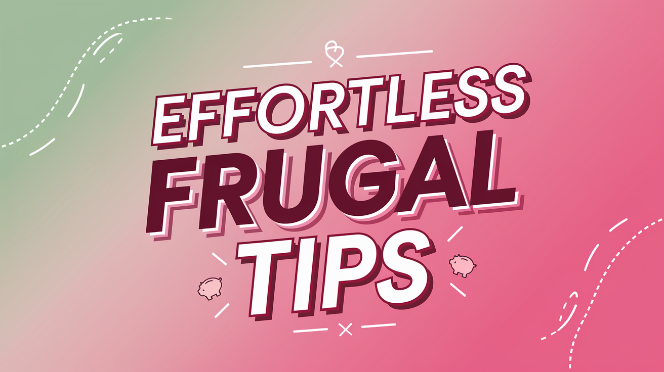 50 Frugal Tips that will save you money fast