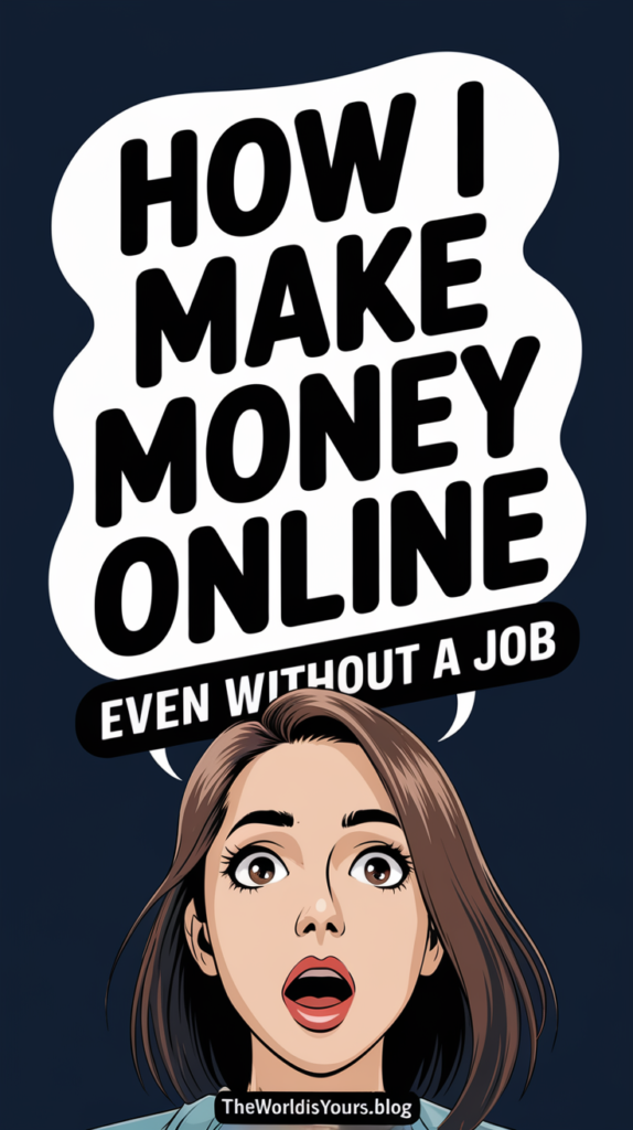 how i make easy money online without a job